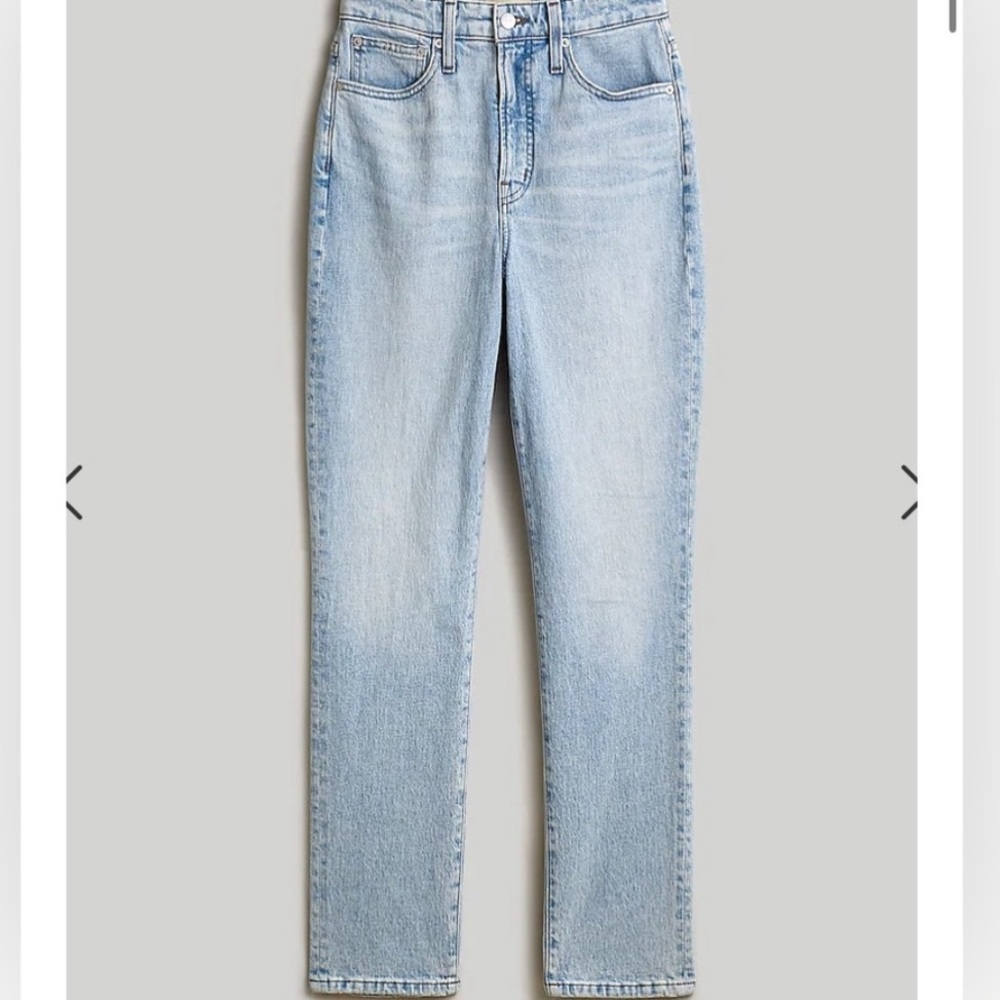 Madewell Curvy Perfect Vintage Jeans Light Wash - Size 30